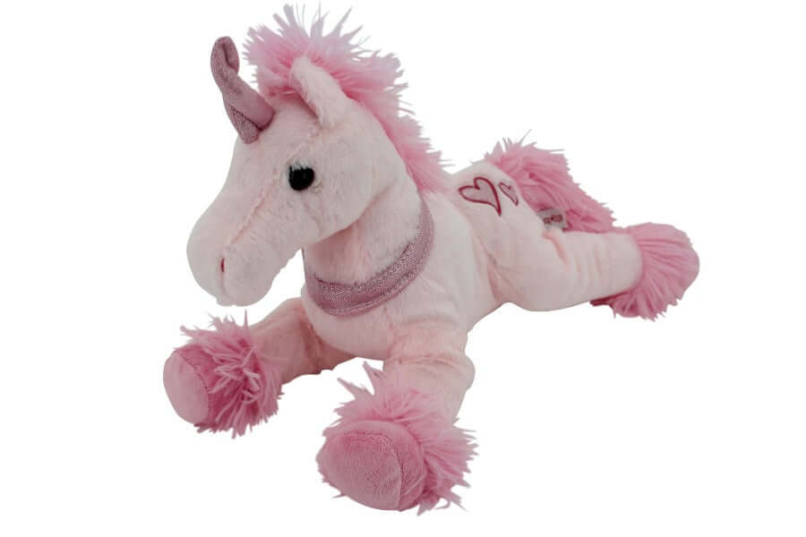 sweety toys 3945 kuscheltier einhorn plüschtier plüschpferd 30 cm rosa