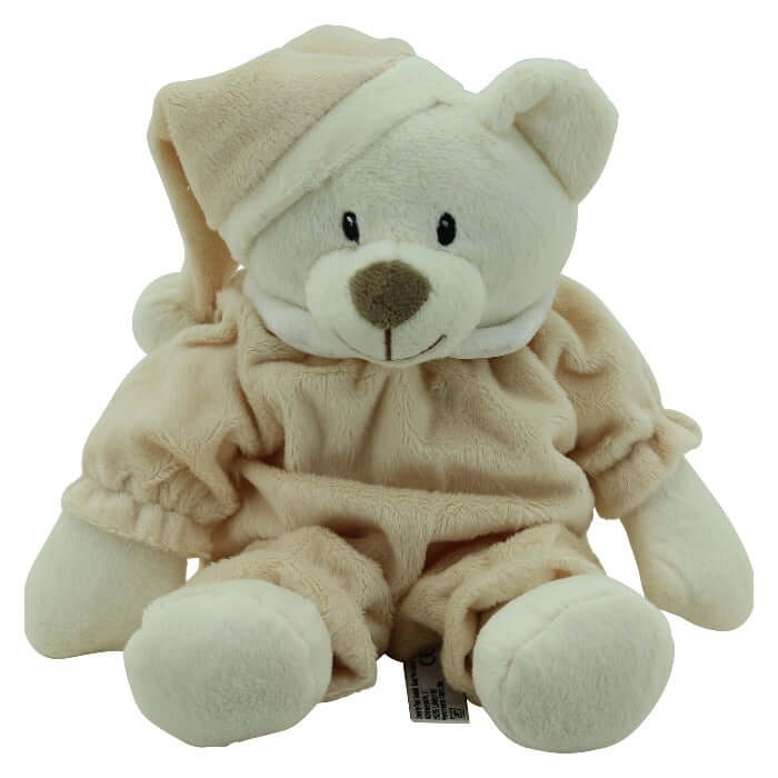 sweety-toys 5802 teddybär schlafbär kuschelbär sleepy 31 cm hellbraun