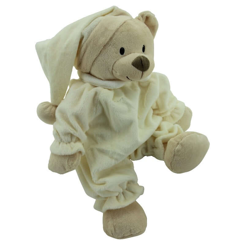 sweety-toys 5819 schlafbär sleepy kuschelbär teddy ca.40cm, beige supersoft