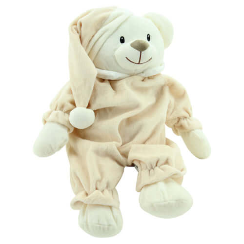 sweety-toys 5833 schlafbär sleepy kuschelbär teddy ca.50 cm, braun supersoft - teddybär, babybär