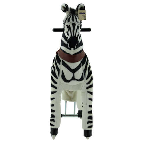 sweety toys 7240 reittier zebra auf rollen für 4 bis 9 jahre -riding animal