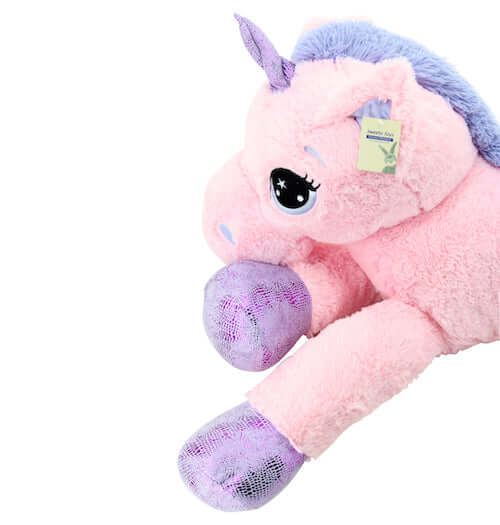 sweety toys 8049 xxl einhorn plüschtier kuscheltier 130 cm rosa