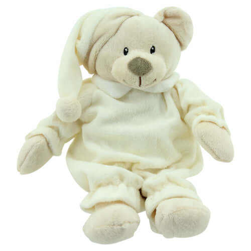 sweety toys 90235 kuscheltier teddy sleepy 31 cm softweich, teddybär beige