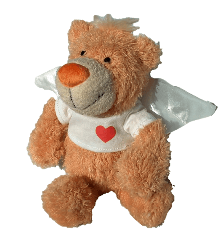 sweety toys kuschelbär schutzengel angelo plüschbär teddy - mehrere größen verfügbar 15cm
