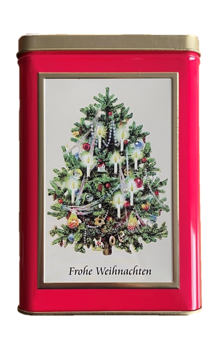 weihnachtsdose, geschenkdose in verschiedenen farben 15,5cm x 10cm x 10cm