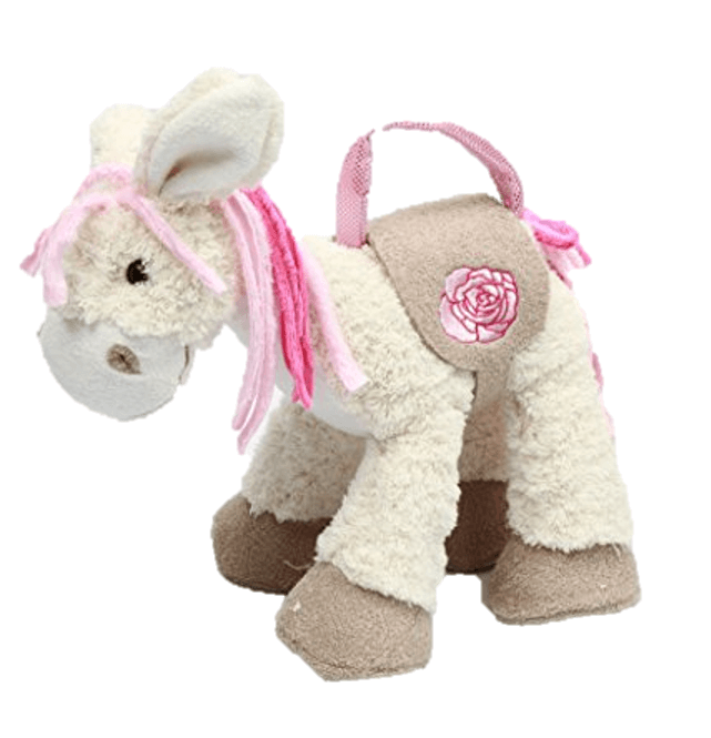 sweety toys 10141 plüsch esel tasche pink, handtasche für kinder